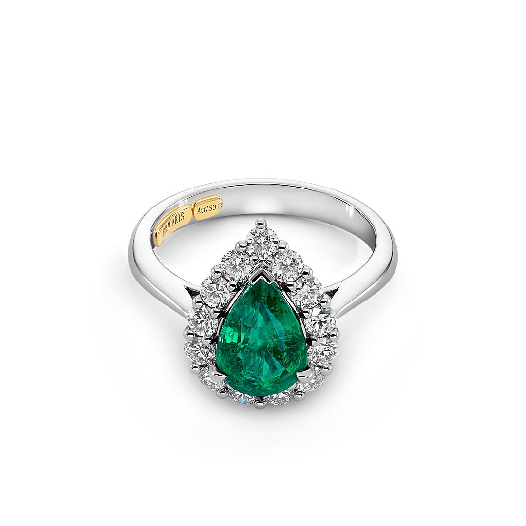 Emerald Engagement Rings - Dracakis Jewellers